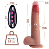 Charger l&#39;image dans la galerie, Realistic Vibrating Dildo Remote controlled