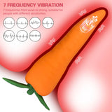 Charger l&#39;image dans la galerie, Carrot Dildo G spot Vibrator Discreet Sex Toy