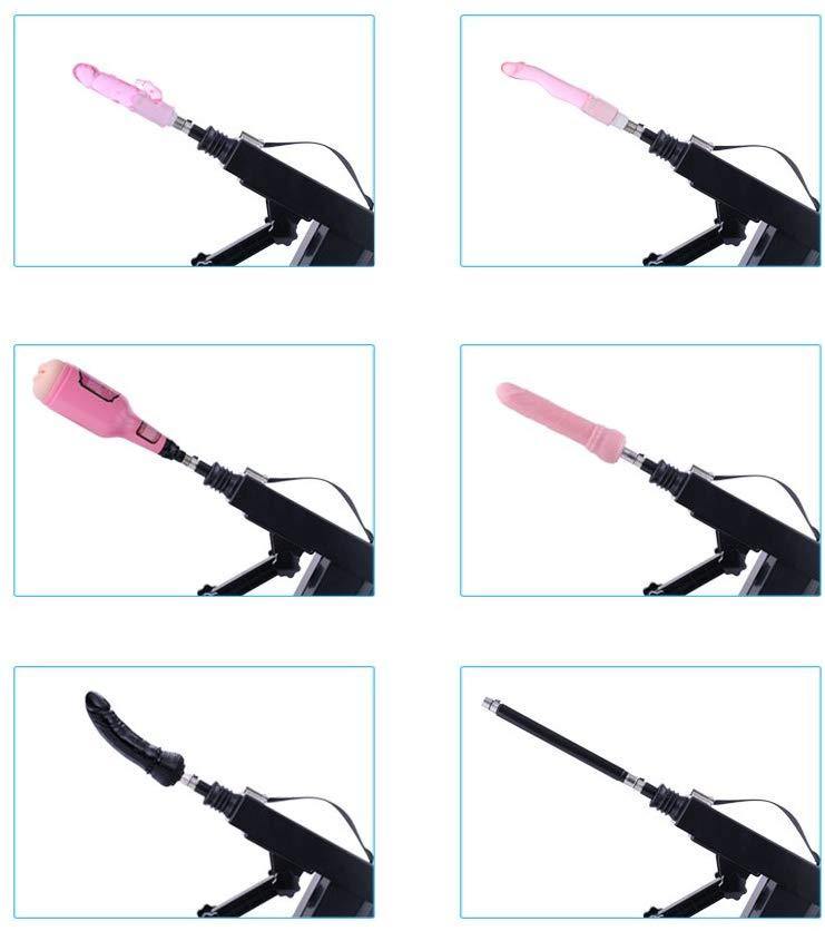 Sex Machine with Blowjob Dildo Attachment