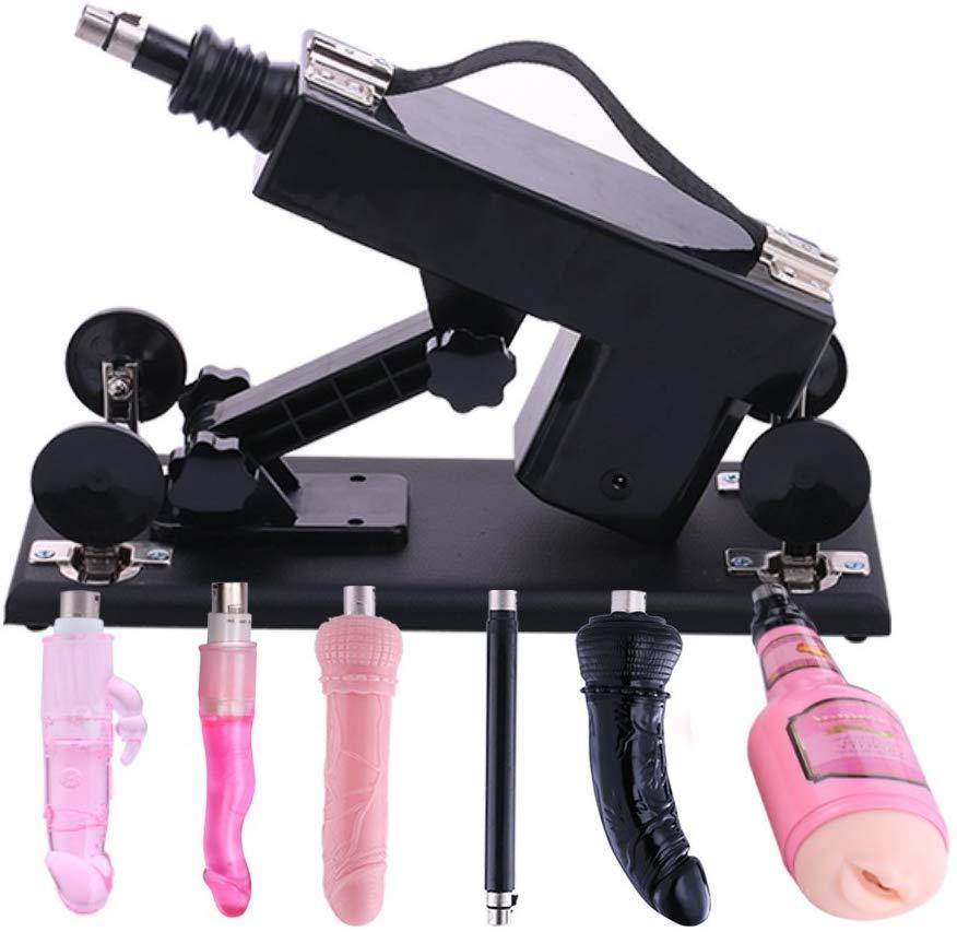 Sex Machine with Blowjob Dildo Attachment