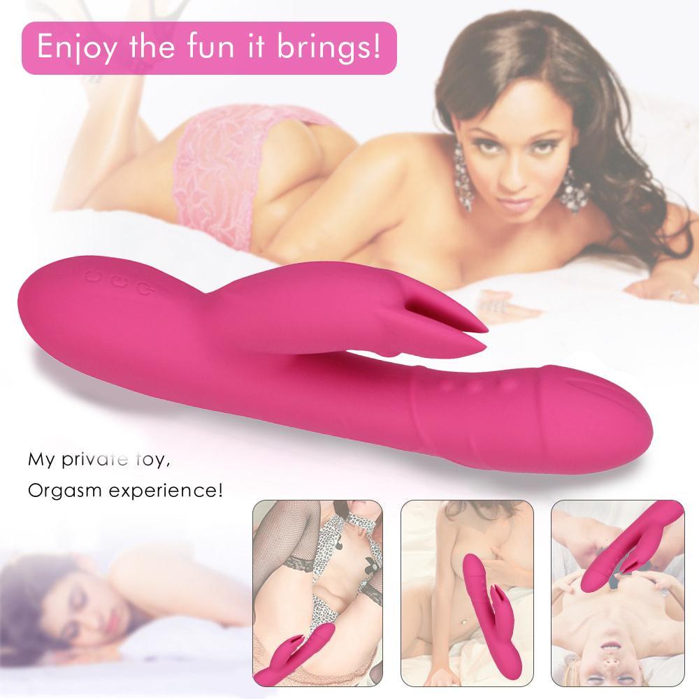 G-Spot Rabbit Vibrator Penis And Raised Surface Design