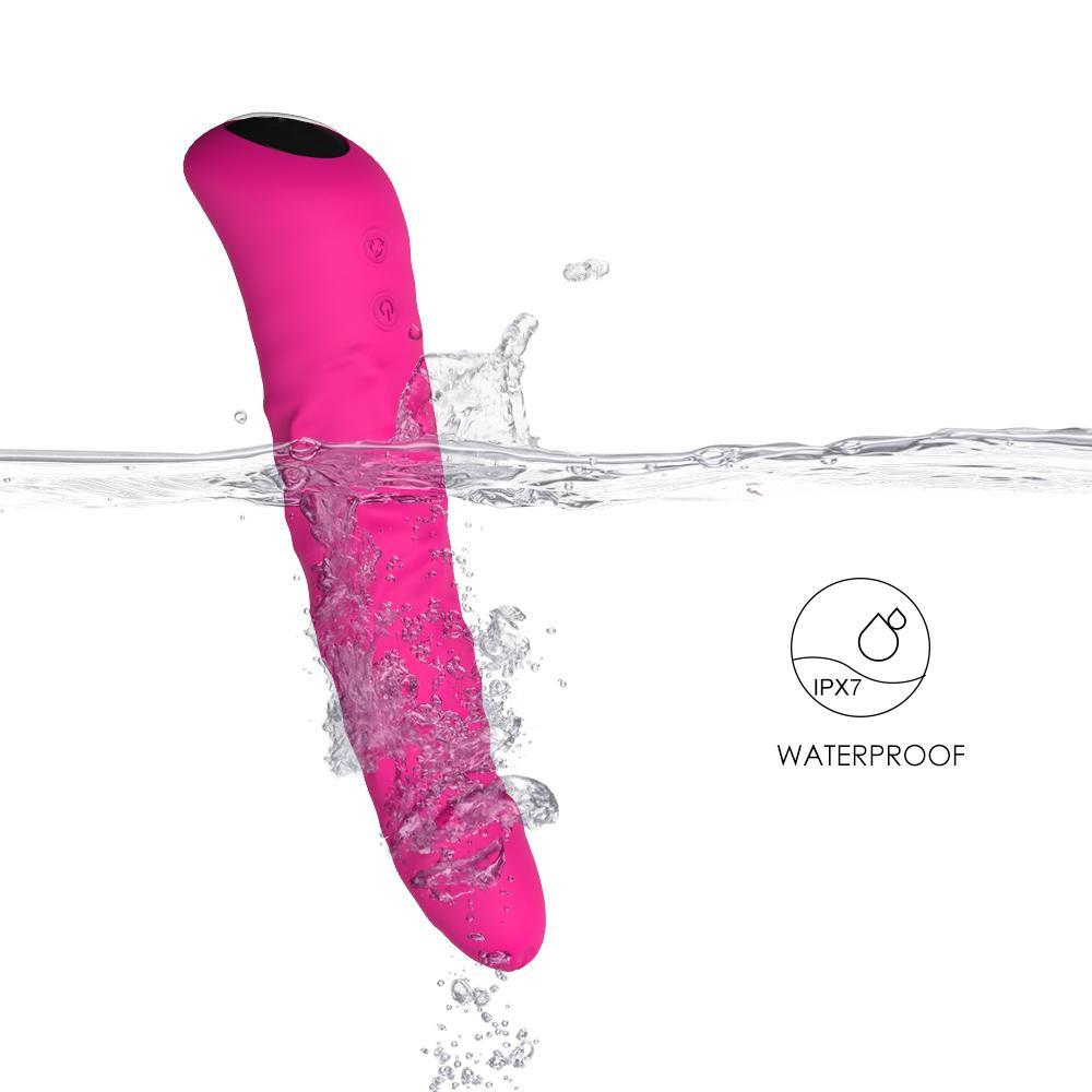 Colorful Lights Realistic Penis Vibrator