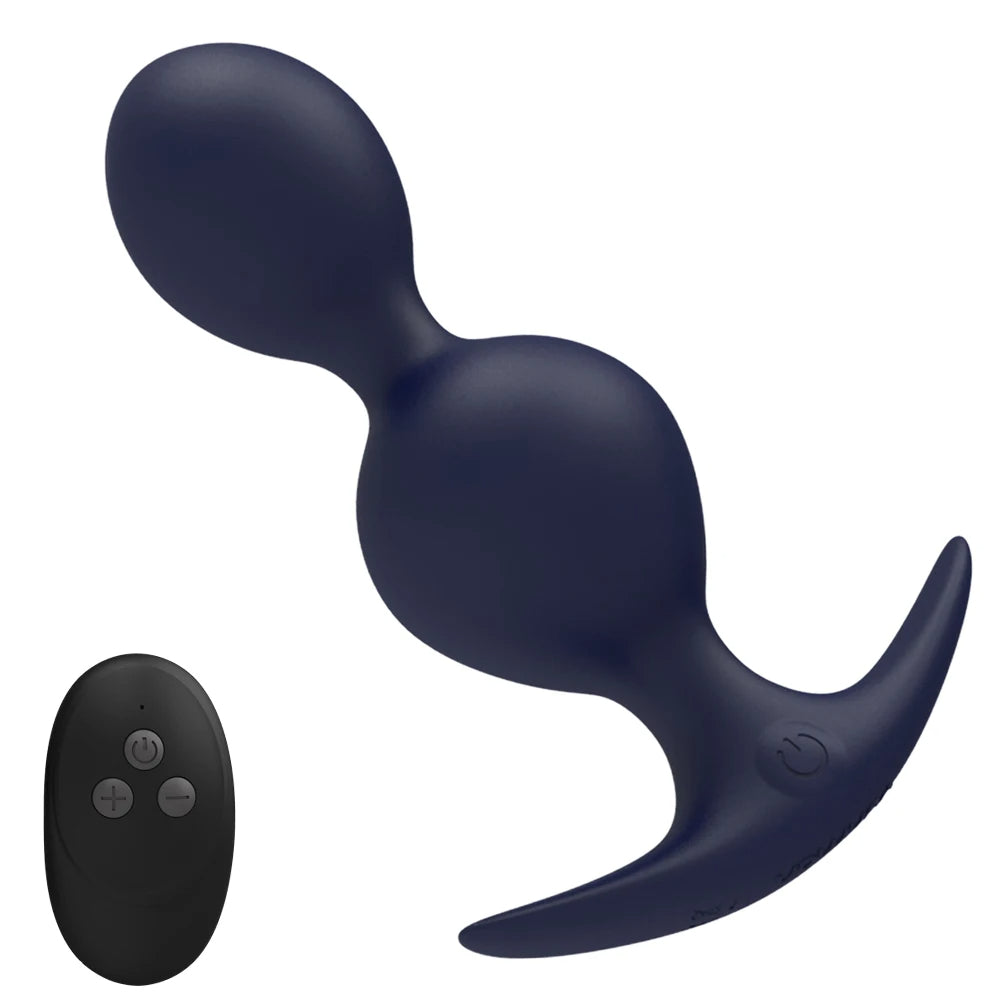 Beads Prostate Massager Vibrating Anal Plugs