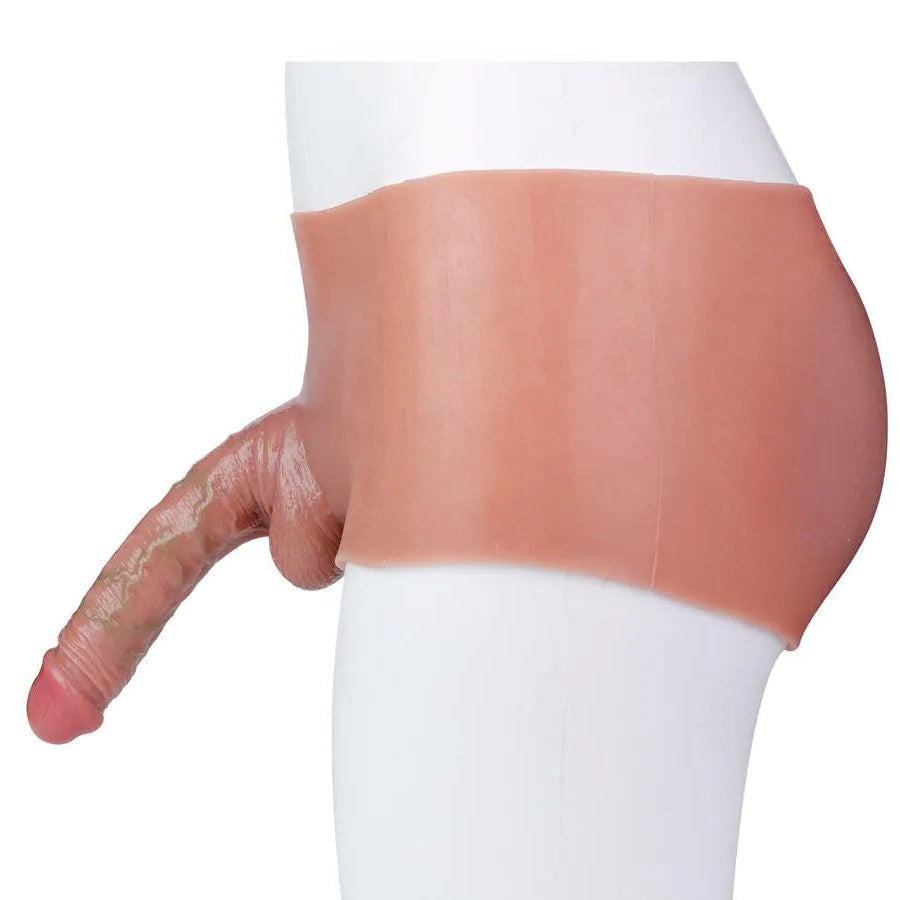 Silicone Wearable Strap-on Hollow Dildo Pants