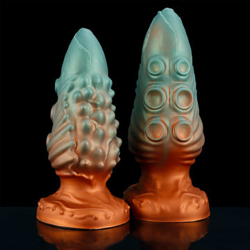 Green Girthy Fantasy Tentacle Octopus Dildo