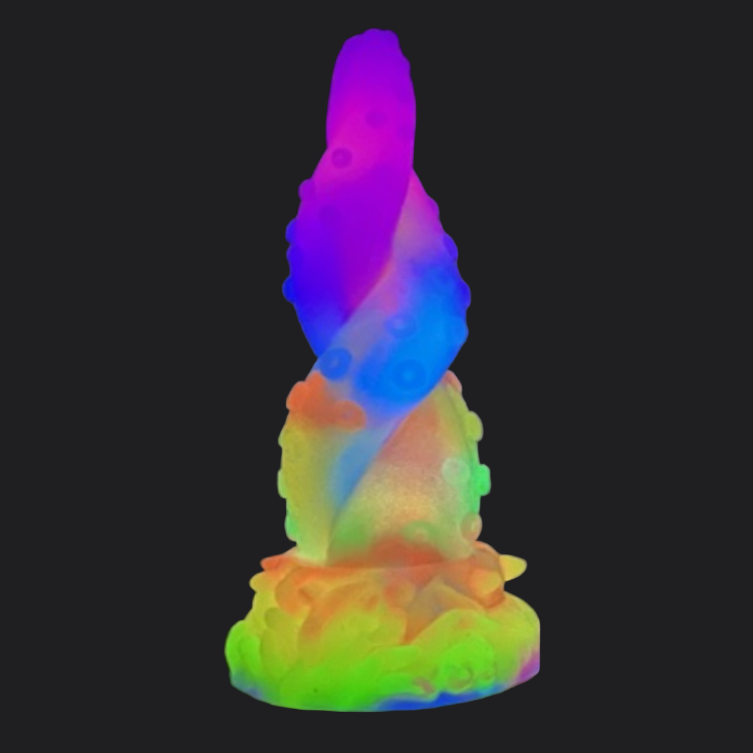 Tentacle Rainbow Light up Dildo