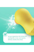 Sucking Duck Vibrating Sucker Oral Sex Suction Clitoris Stimulator Erotic Toy Vibrator