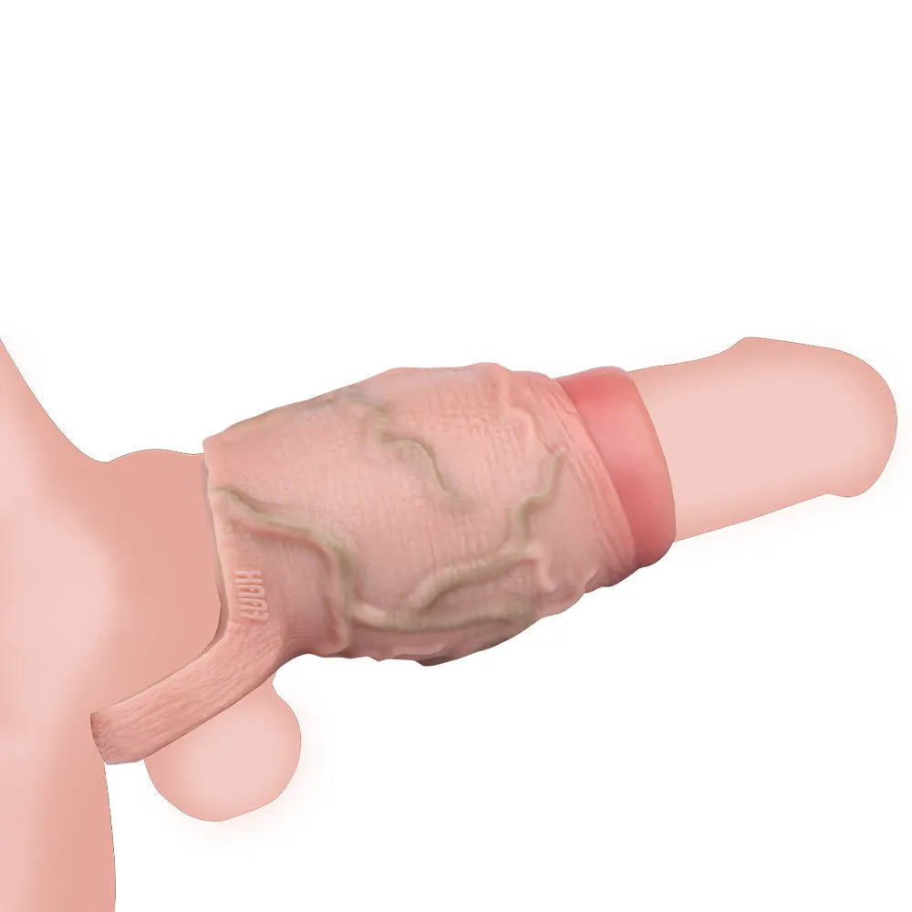 Fat Penis Sleeve Silicone Ejaculation Delay