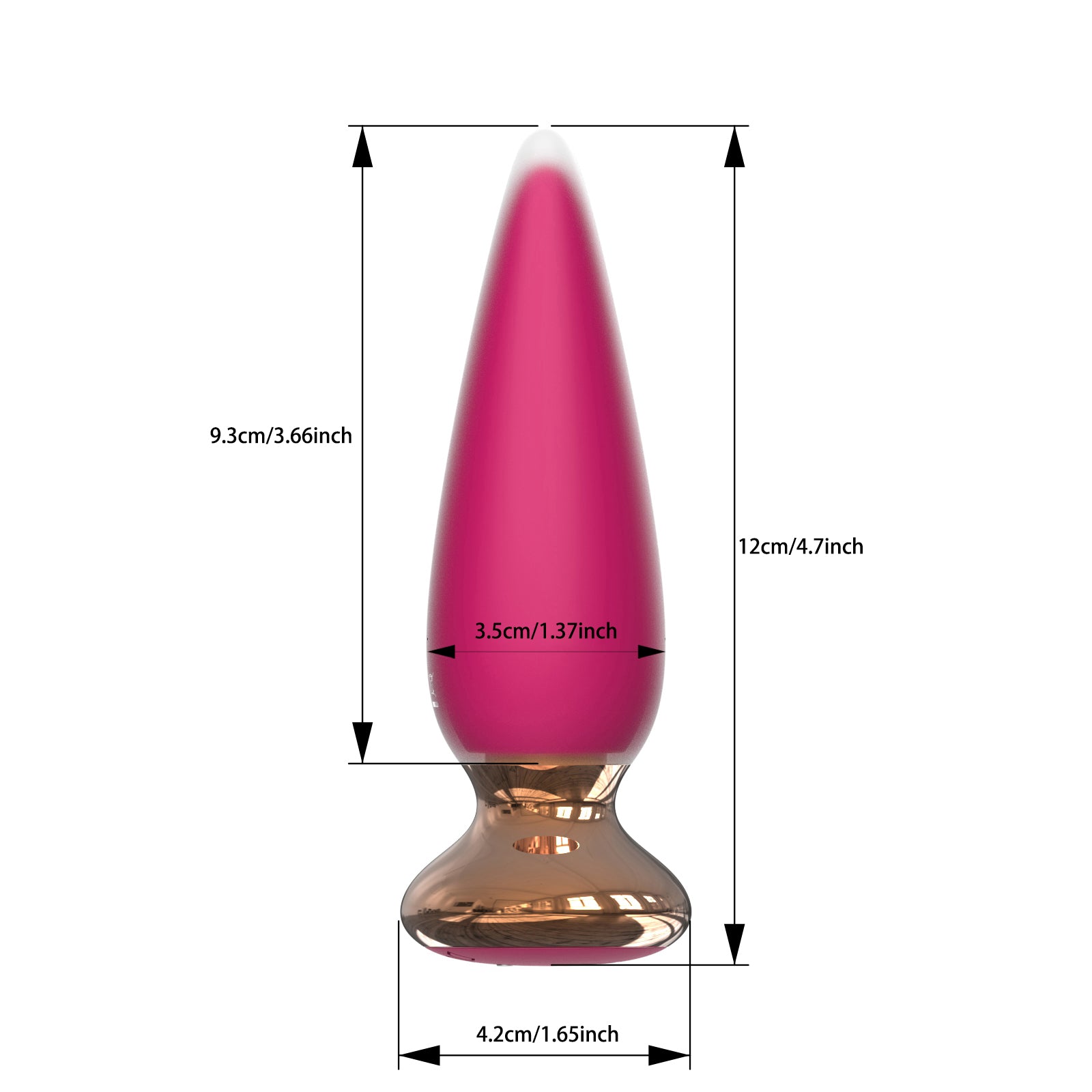 vibrating butt plug uk Gender X Back It Up Rechargeable Silicone Vibrating Butt Plug with Rem –  The Adult Shoppe main image 0