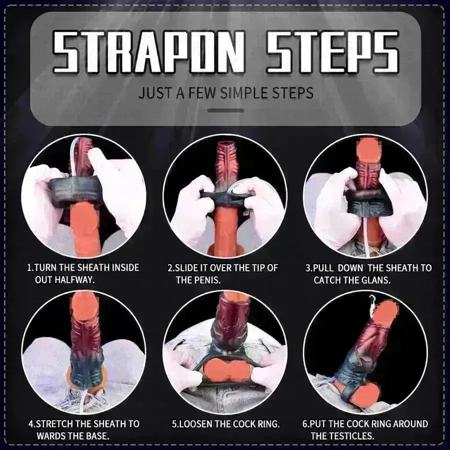 Cumming Comfort Soft Silicone Penis Sleeve