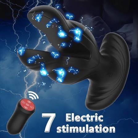 Electric Shock Anal Plug Vibrating Anal Dilator