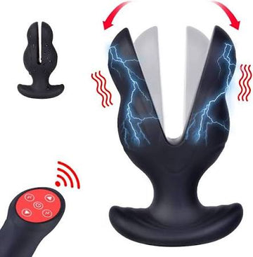 Electric Shock Anal Plug Vibrating Anal Dilator