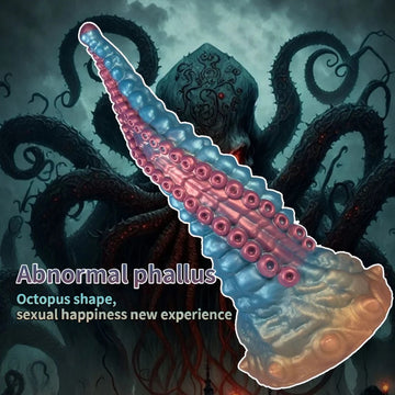 10.03 Inch Blue Pink Monster Tentacle Dildo
