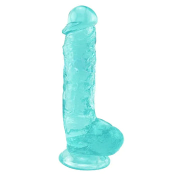 9 Inch green dildo