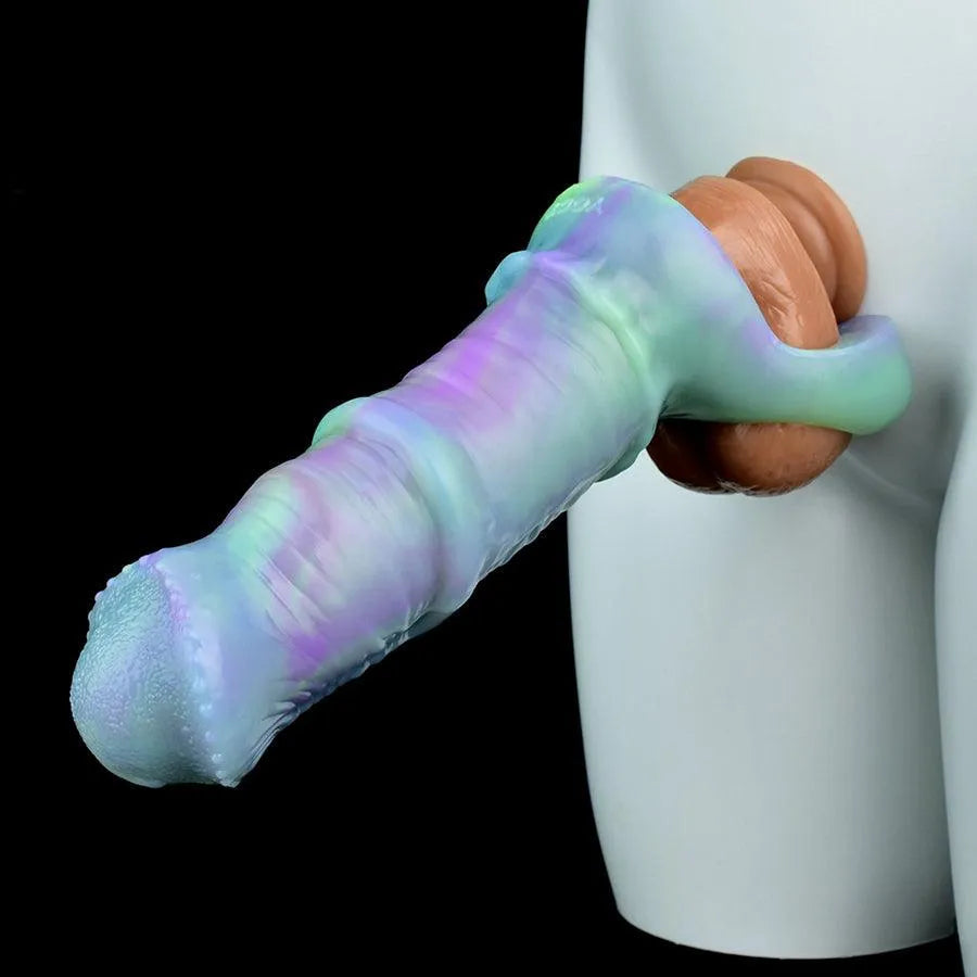 8 Inch Light Hollow Dildo Horse Cock Sleeve