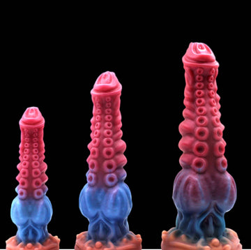 Fantasy Monster Tentacle Dildo with Knotted