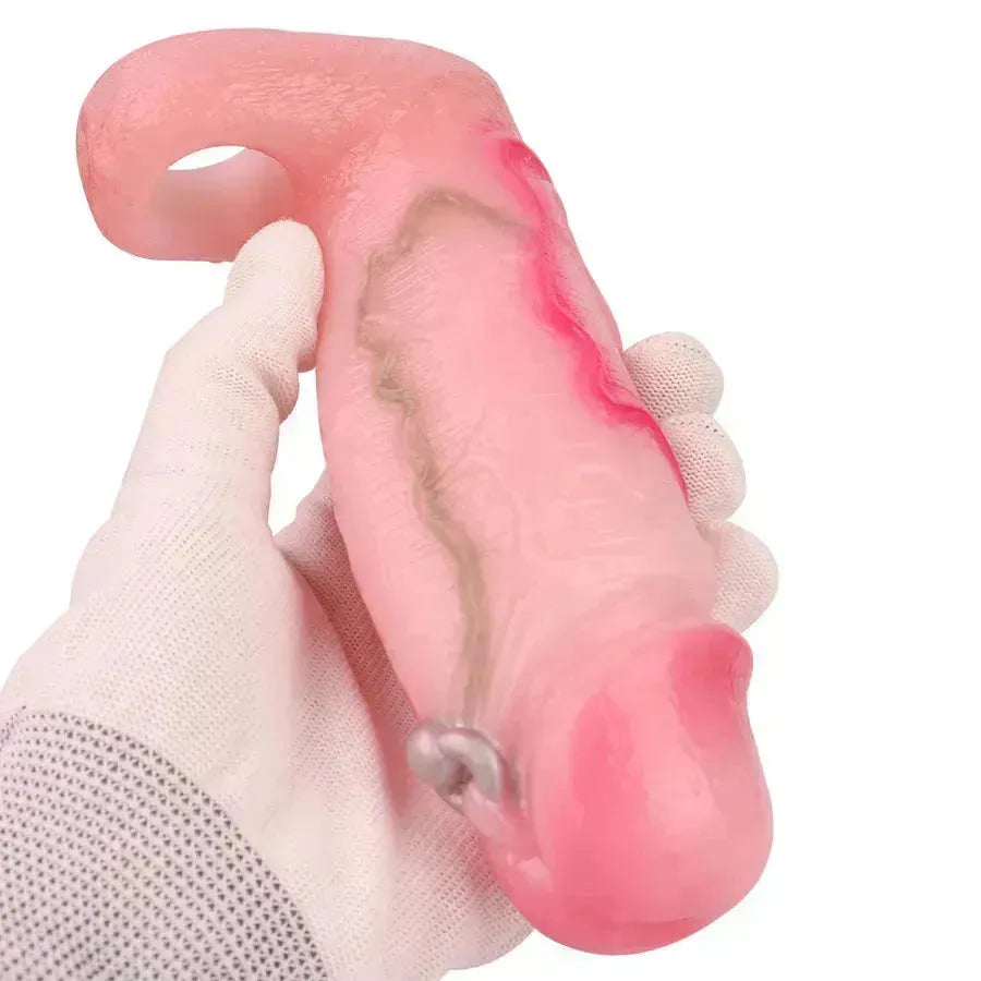 Comfortable Silicone Realistic Cock Long-lasting Penis Sleeve