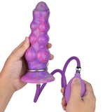 画像をギャラリー ビューアにロード Tuberous Silicone Egg Laying Dildo