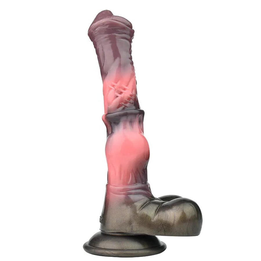 9 Inch Silicone Fantasy Knot Horse Dildo