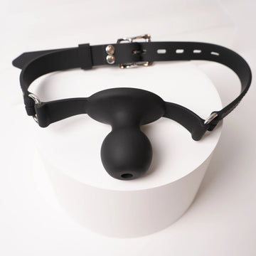 Silicone Bondage Mouth Gag with Ventilation Holes