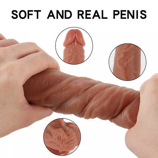 Realistic Thrusting Dildo Remote Controlled