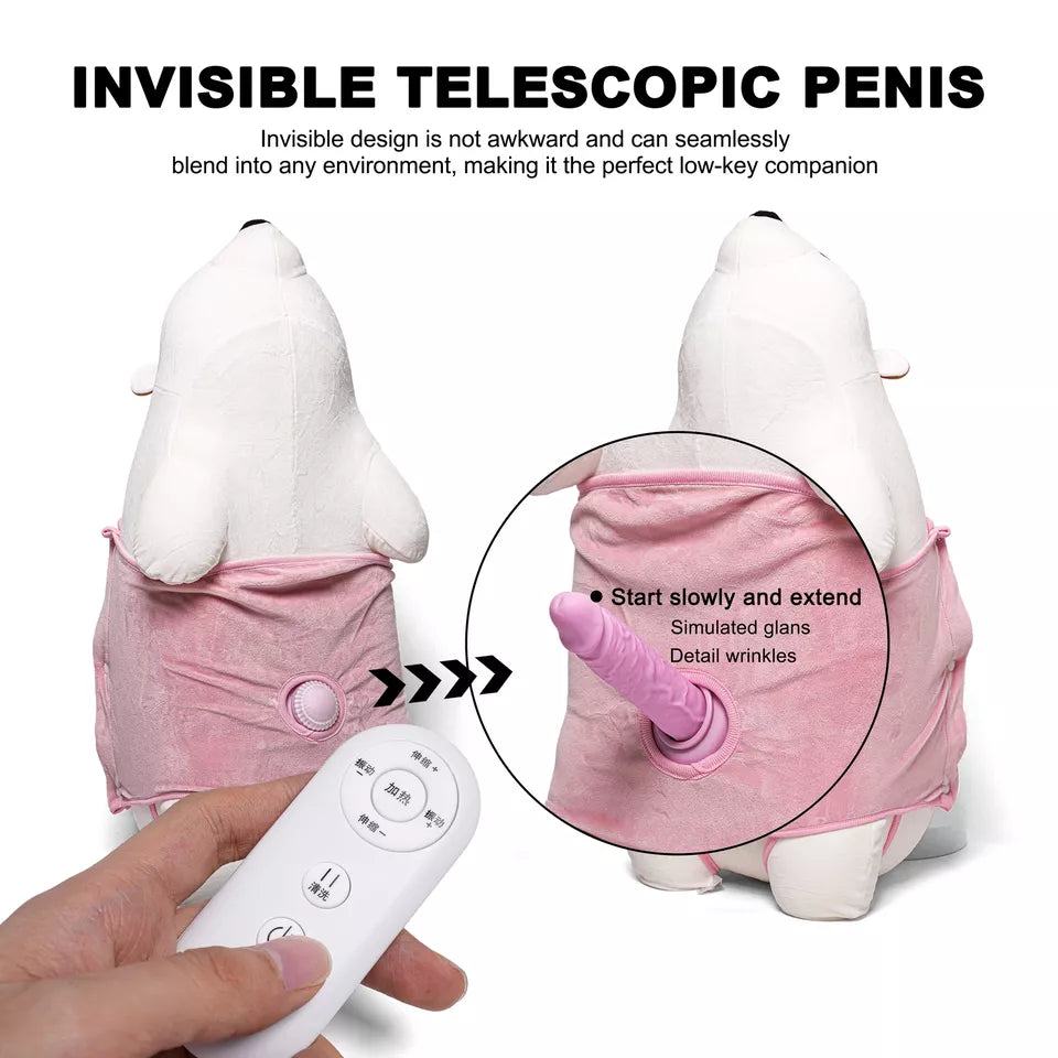 Stuffed Animal Sex Toy Infinity Pillow Bear with Dildo Machine dildosstore Stuffed Animal Sex Toy Infinity Pillow Bear with Dildo Machine dildosstore
