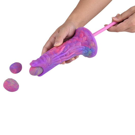 Dragon Shape Luminous Ovipositor Dildo