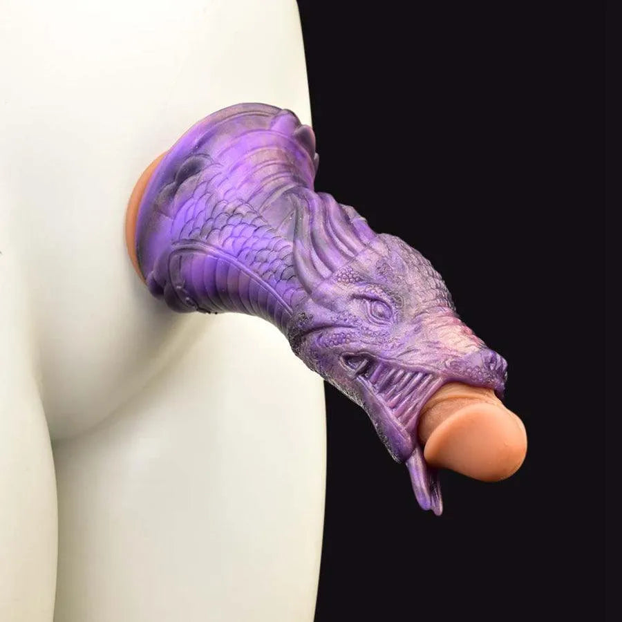 Liquid Silicone Fantasy Dragon Penis Sleeve