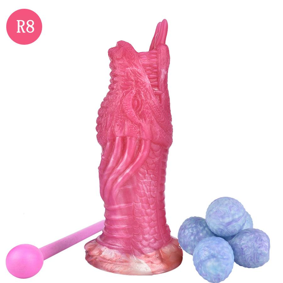 Dragon Dildo With Eggs Ovipositor Adult Toy