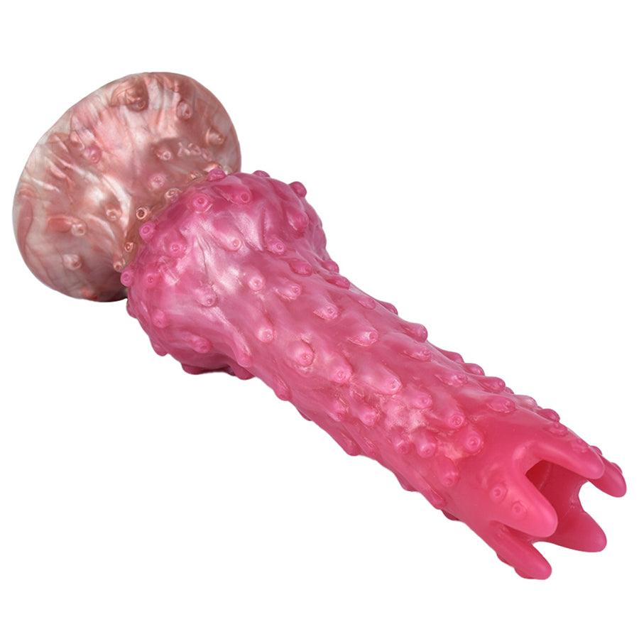 Pink Alien Manual Ovulation Device Dildo