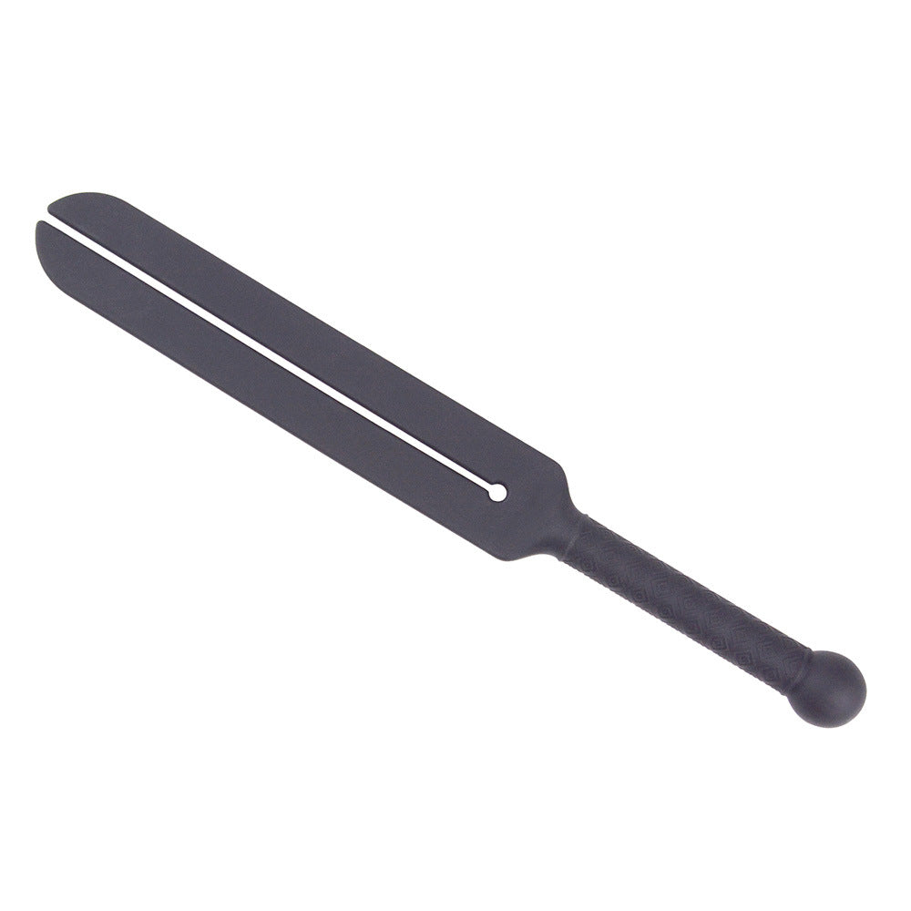 Black Silicone Soft Spanking Paddle Hazing Bdsm Toy