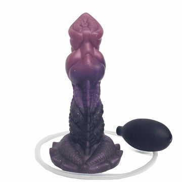 7 Inch Monster Textured Dog Squirting Dildo