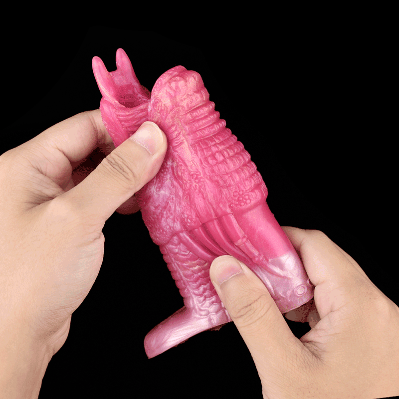 Pink Dragon Silicone Penis Girth Sleeve