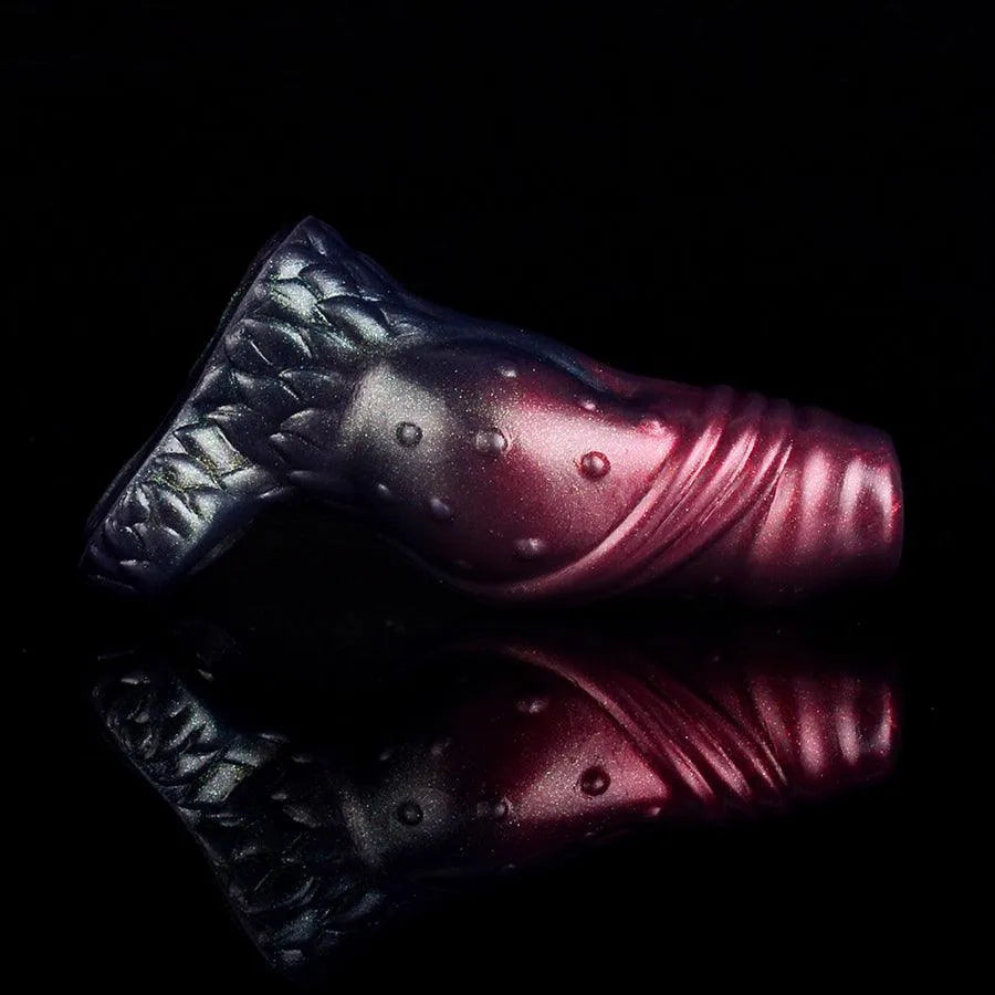 Silicone Dot Raised Opening Penis Sleeve