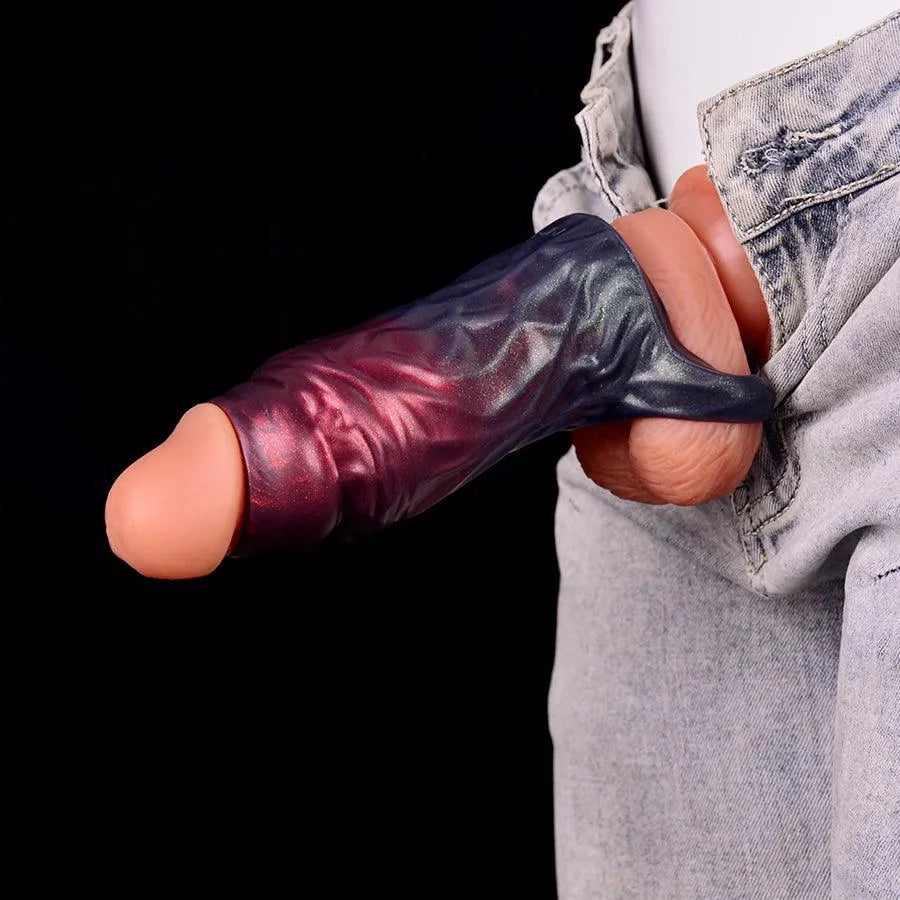 Silicone Male Delayed Ejaculation Penis Sleeve