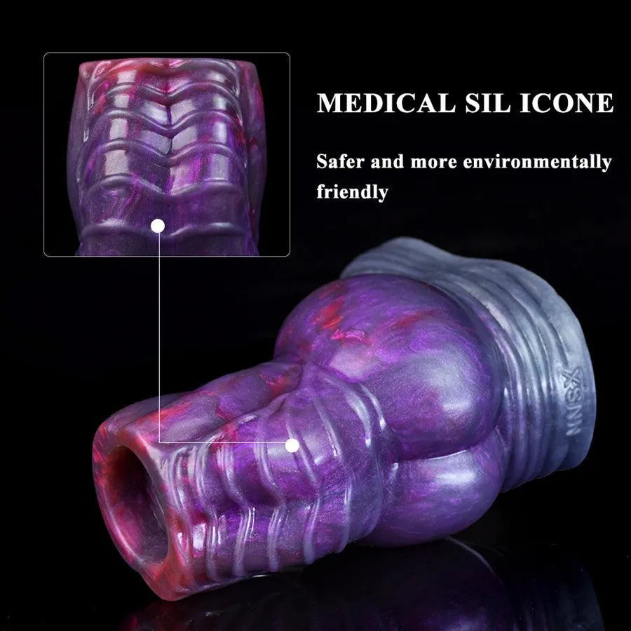 Soft Silicone Open Penis Thickening Sleeve