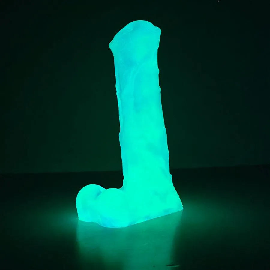 Luminous Silicone Fantasy Horse Cock Sleeve