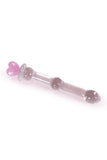 画像をギャラリー ビューアにロード Beaded Butt Plug Glass Dildos Of Queen Heart / M Dildo