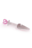 画像をギャラリー ビューアにロード Beaded Butt Plug Glass Dildos Of Queen Heart / S Dildo