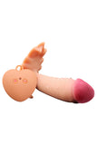 画像をギャラリー ビューアにロード Ultra-Quiet Rechargeable Remote Control Strap-On Realistic Dildo Vibrator