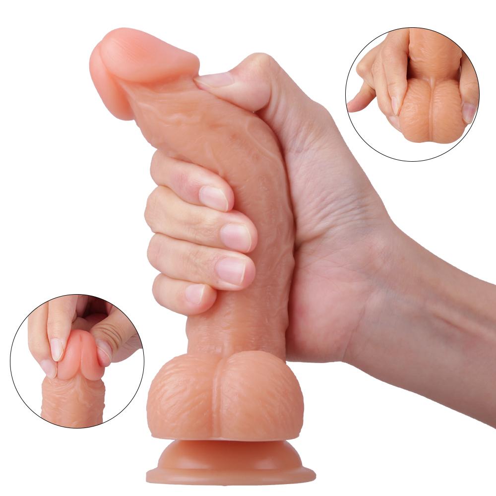 7.1 Inch Realistic Dildo With Strong Suction Cup