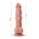 Load image into Gallery viewer, Spiky Dildo Realistic Suction Cup