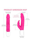 画像をギャラリー ビューアにロード Sextoys Rabbit Vibrator 9 Speed G Spot Dildo Silicone Waterproof Clitoris Stimulator Vagina Massager