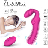 画像をギャラリー ビューアにロード Remote Control Vibrating Strapless Strap On Silicone Dildo Vibrator