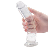 Load image into Gallery viewer, 4 Kinds Size Super Suction Transparent Realistic Dildo